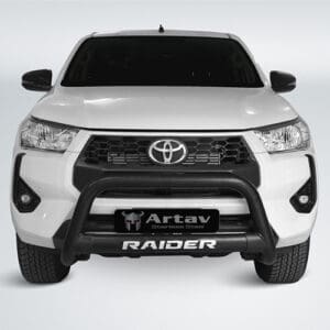 Black Nudge Bar - Hilux