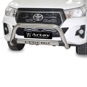 Chrome Nudge bar - Hilux